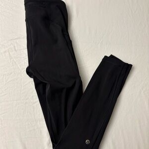 Lululemon side pocket leggings Winter running shaping